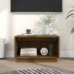 Vidaxl - Mobile da tv con scomparto aperto design elegante 60x35x35cm vari colori colore : Marrone Scuro