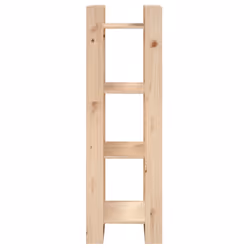 vidaXL Libreria/Divisorio 41x35x125 cm in Legno Massello di Pino - Vista aggiuntiva 3
