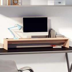 Supporto per Monitor 100x27x15 cm in Legno Massello di Pino Vidaxl 78916