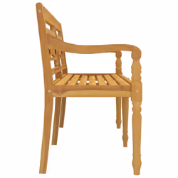 VidaXL 319147 panca da esterno Teak - Vista aggiuntiva 4