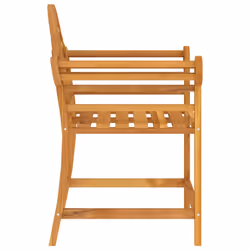 VidaXL 319151 sedia da esterno Terrazzo Seduta imbottita Teak - Vista aggiuntiva 4