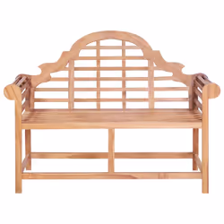 Panca da Giardino 127x58,5x92,5 cm in Legno Massello di Teakcod mxl 79741 - Vista aggiuntiva 2