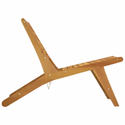 VidaXL 319153 sedia da esterno Terrazzo Seduta imbottita Teak - Vista aggiuntiva 4