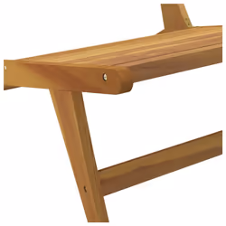 VidaXL 319153 sedia da esterno Terrazzo Seduta imbottita Teak - Vista aggiuntiva 7