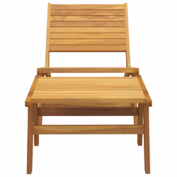 VidaXL 319154 sedia da esterno Terrazzo Teak
