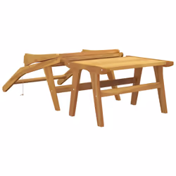 VidaXL 319154 sedia da esterno Terrazzo Teak - Vista aggiuntiva 5