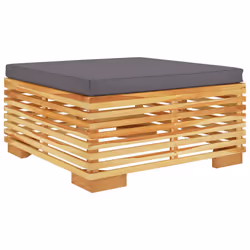 VidaXL 319161, Teak, Tessuto, Poliestere, Adulti e bambini, 695 mm, 695 mm, 310 mm