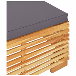VidaXL 319161 panca da esterno Teak, Tessuto, Poliestere - Vista aggiuntiva 5