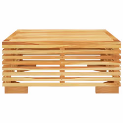 vidaXL Tavolino da Giardino 69,5x69,5x31 cm in Legno Massello di Teak - Vista aggiuntiva 3