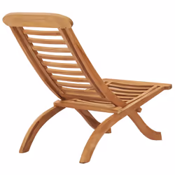 VidaXL 319163 sedia da esterno Terrazzo Seduta imbottita Teak - Vista aggiuntiva 4