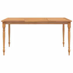 vidaXL Tavolo Batavia 150x90x75 cm Legno Massello di Teak - Vista aggiuntiva 3