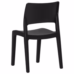 VidaXL 317725 sedia da esterno Terrazzo Polipropilene (PP) Antracite - Vista aggiuntiva 6