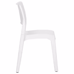 VidaXL 317729 sedia da esterno Terrazzo Polipropilene (PP) Bianco - Vista aggiuntiva 5