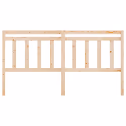 vidaXL Testiera per Letto 186x4x100 cm in Legno Massello di Pino - Vista aggiuntiva 3