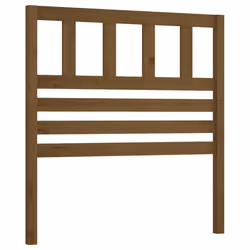 vidaXL Testiera per Letto ambra 96x4x100 cm in Legno di Pino - Vista aggiuntiva 2