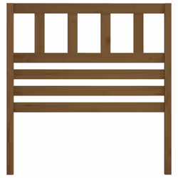 vidaXL Testiera per Letto ambra 96x4x100 cm in Legno di Pino - Vista aggiuntiva 3