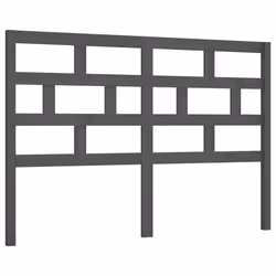 VidaXL 814201, Grigio, Legno di pino, 1560 mm, 100 cm, 40 mm