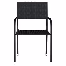 VidaXL 3099577 set mobili da esterno Nero - Vista aggiuntiva 3