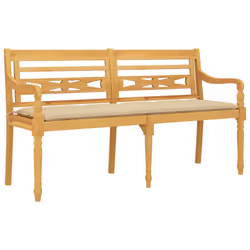 VidaXL 3100844 panca da esterno Teak