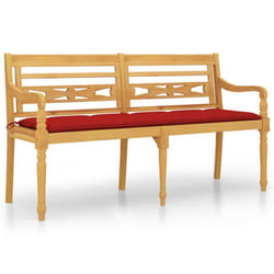 VidaXL 3100847 panca da esterno Teak