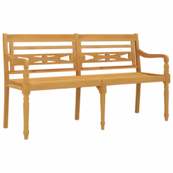VidaXL 3100851 panca da esterno Teak