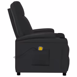 VidaXL 342712 sedia massaggiante elettrica Nero - Vista aggiuntiva 4