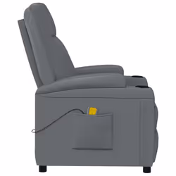 VidaXL 342715 sedia massaggiante elettrica Antracite - Vista aggiuntiva 4