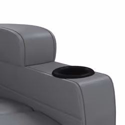 VidaXL 342715 sedia massaggiante elettrica Antracite - Vista aggiuntiva 8