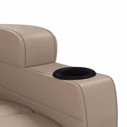 VidaXL 342718 sedia massaggiante elettrica Cappuccino - Vista aggiuntiva 8