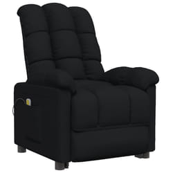 VidaXL 342735 sedia massaggiante elettrica Nero