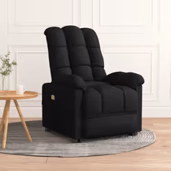 VidaXL 342735 sedia massaggiante elettrica Nero