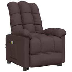 VidaXL 342738 sedia massaggiante elettrica Marrone