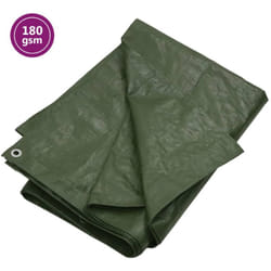 Vidaxl - Telone Premium, Protezione impermeabile copertura180 g/m² 3x6 m Verde hdpe 67747