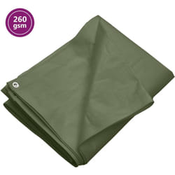 Vidaxl - Telone 260 g/m² Verde in hdpe multifunzione disponibile in varie misure dimensioni: 3 x 5 m