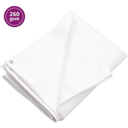 Vidaxl - Telone Premium, Protezione impermeabile copertura260 g/m² 8x10 m Bianco hdpe 99936