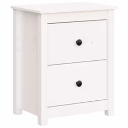 VidaXL 813681, Bianco, Legno di pino, 500 mm, 350 mm, 615 mm, 1 pz