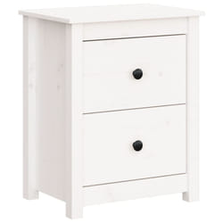 VidaXL 813681 comodino Bianco