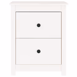 VidaXL 813681 comodino Bianco