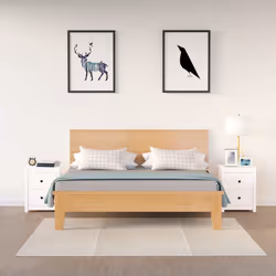 VidaXL 813682 comodino Bianco