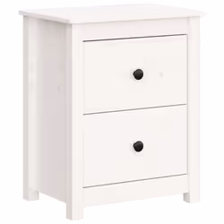 VidaXL 813682 comodino Bianco