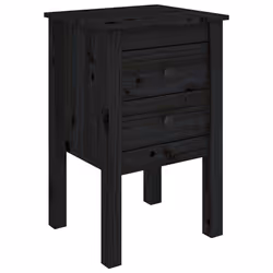 VidaXL 813698 comodino Nero - Vista aggiuntiva 5