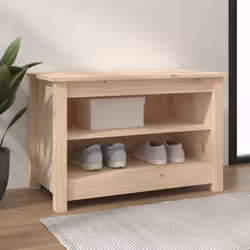 Questa panca per scarpe alla moda è un mobile estremamente pratico per riporre le vostre scarpe in modo ordinato. Materiale d ...