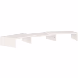 Ora potete collocare più in alto i vostri monitor grazie a questo supporto per monitor in legno. Il design elegante lo rende ...