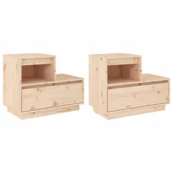 VidaXL 814375, Legno di pino, 600 mm, 340 mm, 510 mm, 2 pz