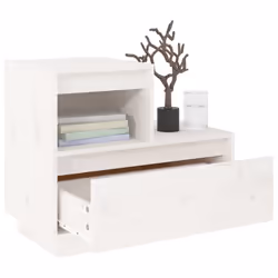 VidaXL 814377 comodino Bianco - Vista aggiuntiva 8
