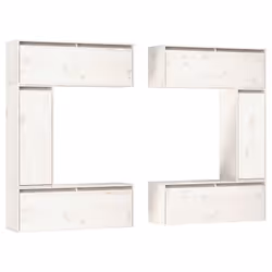 VidaXL 3100200, Bianco, Legno, Legno, 1 pz