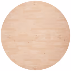 Piano Tavolo Rotondo Ø60x4 cm Massello di Rovere Non Trattatocod mxl 129214 - Vista aggiuntiva 2
