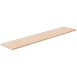 Ripiano in Legno Massello di Rovere Non Trattato varie misure disponibili dimensioni: 100 x 20 x 1.5 cm