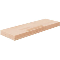 Ripiano 60x20x4 cm Legno Massello di Rovere Non Trattato Vidaxl 2011