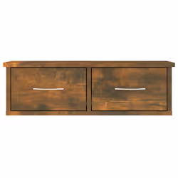 vidaXL Armadietto Parete Rovere Fumo 60x26x18,5cm Legno Ingegnerizzato - Vista aggiuntiva 3